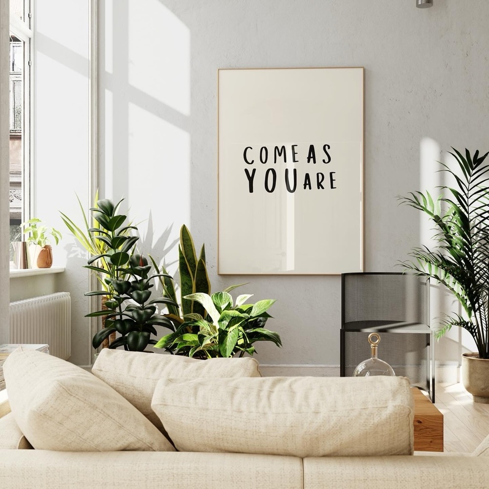 Digital Art Print “come as you are”